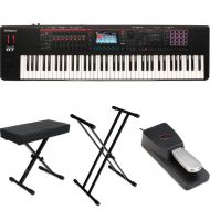 Roland FANTOM-07 Music Workstation Keyboard Essentials Bundle