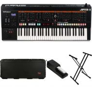 Roland Jupiter-X 61-key Synthesizer Stage Bundle