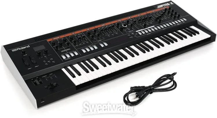 롤랜드 Roland Jupiter-X 61-key Synthesizer Essentials Bundle