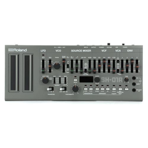 롤랜드 Roland SH-01A Boutique Series Synthesizer with Sequencer with Keyboard and Decksaver Bundle