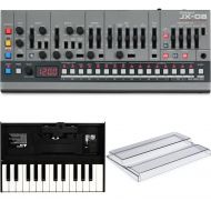 Roland JX-08 Boutique Series JX-8P Sound Module with Keyboard and Decksaver Bundle