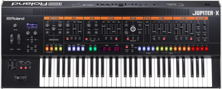 롤랜드 Roland Jupiter-X 61-key Synthesizer