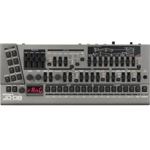 롤랜드 Roland JD-08 Boutique Series JD-800 Sound Module with Decksaver Cover