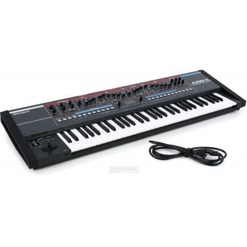 롤랜드 Roland Juno-X 61-key Synthesizer Essentials Bundle