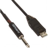 Roland RCC-10-US14 Black Series Interconnect USB to 1/4-Inch 10ft Cable, 10 feet (RCC10US14)