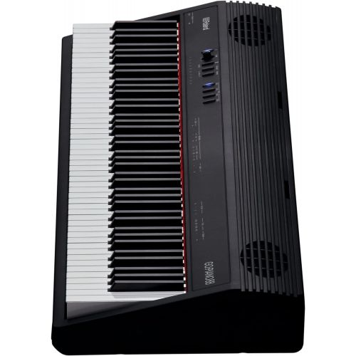 롤랜드 Roland GO:PIANO 88-Key Full Size Portable Digital Piano Keyboard with Onboard Bluetooth Speakers (GO-88P)