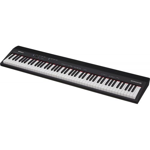 롤랜드 Roland GO:PIANO 88-Key Full Size Portable Digital Piano Keyboard with Onboard Bluetooth Speakers (GO-88P)