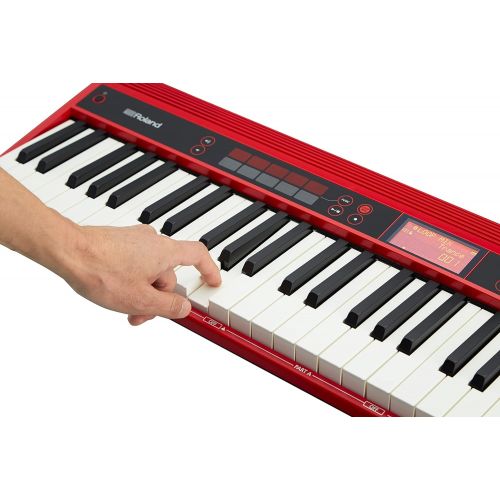롤랜드 Roland GO:KEYS 61-key Music Creation 피아노 키보드 (통합 블루투스 스피커 포함) (GO-61K)