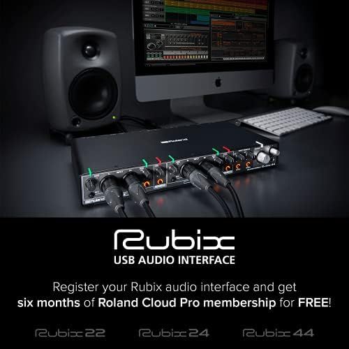 롤랜드 [아마존베스트]Roland RUBIX44 4-in/4-out high-resolution audio interface - the Hi-Res solution for home studio producers