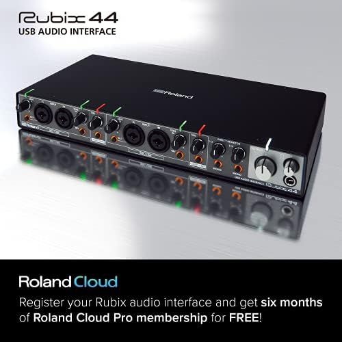 롤랜드 [아마존베스트]Roland RUBIX44 4-in/4-out high-resolution audio interface - the Hi-Res solution for home studio producers