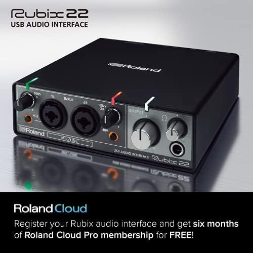 롤랜드 [아마존베스트]Roland RUBIX22 2-IN/2-OUT High Resolution Audio Interface - Studio Quality Sound to Take Away