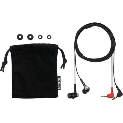 롤랜드 [아마존베스트]Roland CS-10EM Binaurale (3D) In-Ear-Kopfhoerer, schwarz