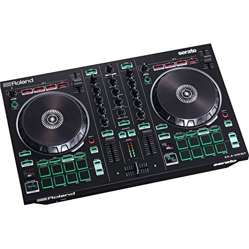 롤랜드 Roland Two-channel, Four-deck Serato DJ Controller with Serato DJ Pro upgrade (DJ-202)