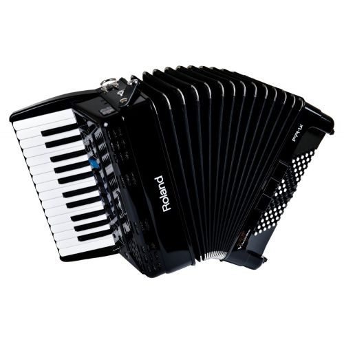 롤랜드 Roland V-Accordion Lite with 26 Piano Keys and Speakers, Black ((FR-1X-BK))