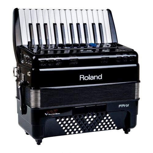 롤랜드 Roland V-Accordion Lite with 26 Piano Keys and Speakers, Black ((FR-1X-BK))