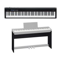 Roland Roland FP-30 Digital Piano (Black) - With Roland KSC-70 Custom Stand