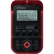 Roland High-Resolution Handheld Audio Recorder, red (R-07-RD)