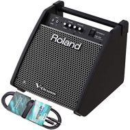 [아마존베스트]Roland-Drums Roland PM-100 E-Drum Monitor Box + Keepdrum GC075 Stereo Mini Jack 3 m