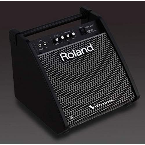  [아마존베스트]Roland-Drums Roland PM-100 E-Drum Monitor Box + Keepdrum GC075 Stereo Mini Jack 3 m