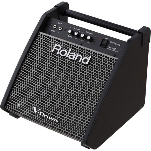  [아마존베스트]Roland-Drums Roland PM-100 E-Drum Monitor Box + Keepdrum GC075 Stereo Mini Jack 3 m