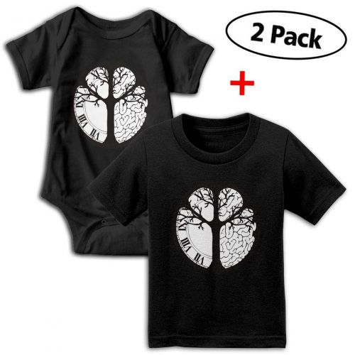  RolandraceBuddhism Inner Peace Tree Infant Baby Short Sleeve Bodysuit and Tee 100% Cotton