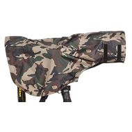 ROLANPRO Rain Cover Raincoat for Telephoto Lens Rain Cover/Lens Raincoat Army Green Camo Guns Clothing L