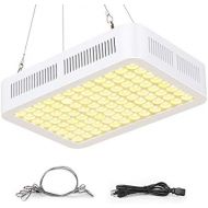 [아마존 핫딜]  [아마존핫딜]Grow Light, Roleadro 600W Full Spectrum LED Grow Lights for Indoor Plants, 3500k Sunlike Plant Light with Dual-Chip Adjustable Rope, Daisy Chain, with ON/Off Switch for Seedings Ve