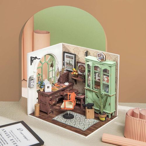  Rolife DIY Miniature Dollhouse Kit Tiny Room Set to Build Christmas/Birthday Gift for Adults and Teens (Jimmys Studio)