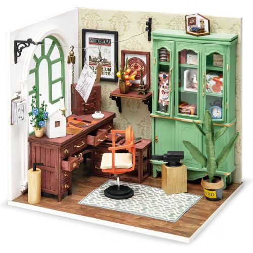  Rolife DIY Miniature Dollhouse Kit Tiny Room Set to Build Christmas/Birthday Gift for Adults and Teens (Jimmys Studio)
