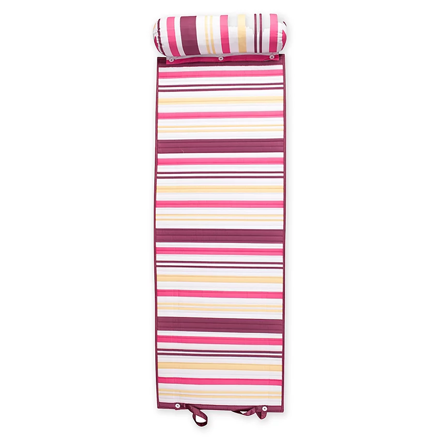  Rolled Striped Beach Mat