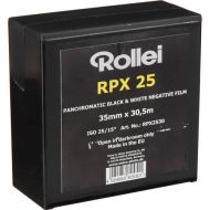Rollei RPX 25 Black and White Negative Film (35mm Roll Film, 100')