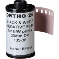 Rollei Ortho 25 Black and White Negative Film (35mm Roll Film, 36 Exposures)