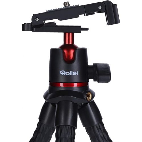  [아마존베스트]Rollei Monkey Pod 2, Flexible Mini Tripod with Smartphone Holder, Ball Head and 1/4 Inch Connection, 22773