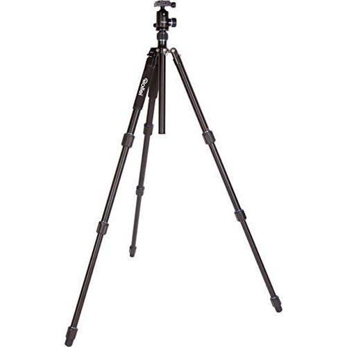  [아마존베스트]Rollei C5i compact lightweight all-round photo tripod made of aluminium with ball head and tripod bag, can be used as tripod, mini tripod, macro tripod and monopod, Arca Swiss comp