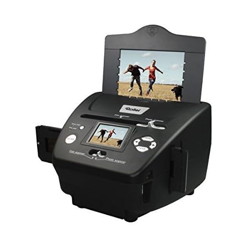  [아마존베스트]Rollei Dia Film Scanner DF-S 100 SE with 5 Megapixels and 2.4 Inch Colour TFT LCD Display and Extensive Accessories for Memory Cards up to 16 GB