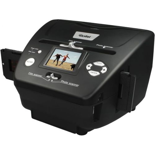  [아마존베스트]Rollei Dia Film Scanner DF-S 100 SE with 5 Megapixels and 2.4 Inch Colour TFT LCD Display and Extensive Accessories for Memory Cards up to 16 GB