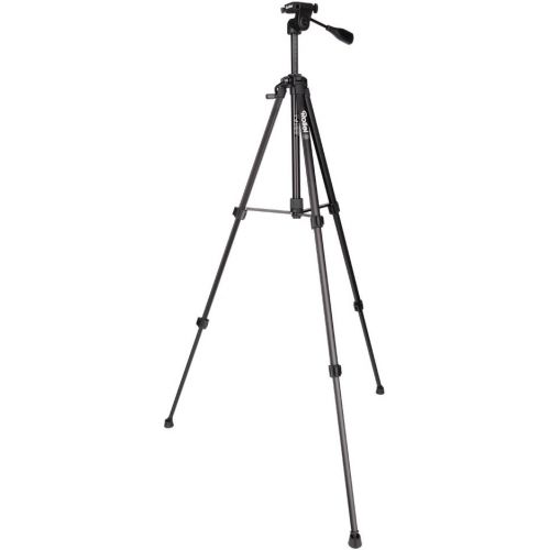  Rollei Compact Traveler Star S2 (DIGI 9300) - Compact Tripod, Height 150 cm, with Ball Head, Aluminum - Black