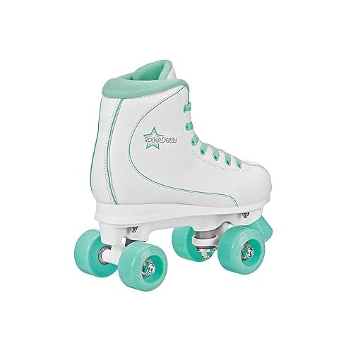  Roller Derby Roller Star 600 Women's Roller Skates - White/Mint - Size 09