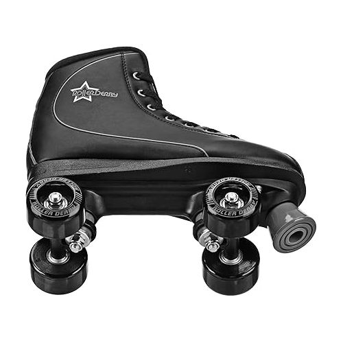  Roller Derby Roller Star 600 Men's Roller Skates - Black/Gray - Size 06