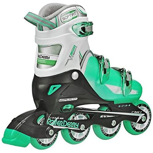  Roller Derby Womens V-Tech 500 Button Adjustable Inline Skate