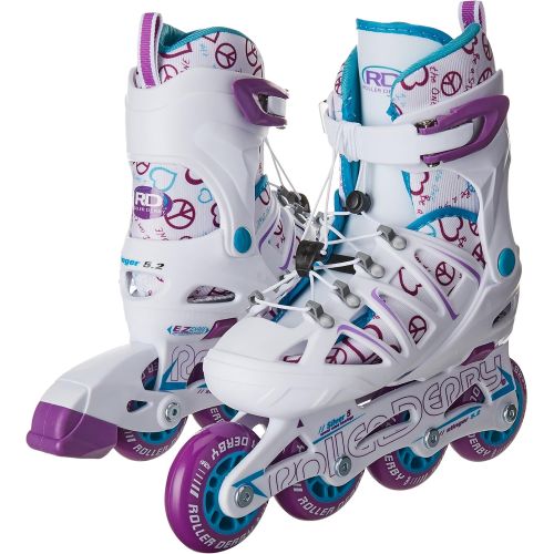  Roller Derby Girls Stinger 5.2 Adjustable Inline Skate