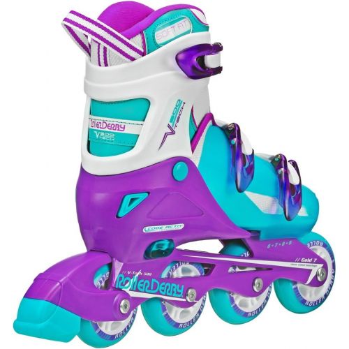  Roller Derby Womens V-Tech 500 Button Adjustable Inline Skate