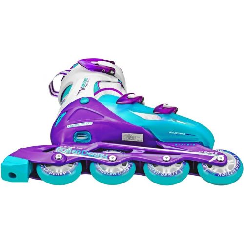  Roller Derby Womens V-Tech 500 Button Adjustable Inline Skate