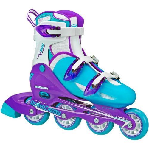  Roller Derby Womens V-Tech 500 Button Adjustable Inline Skate