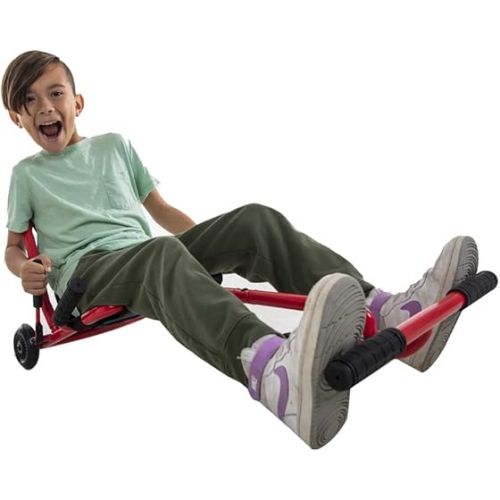  Go Kart, Swing Side-to-Side for Amazing Ride, Powered by Zig-Zag Motion, Rides on Any Hard Surface (Indoors and Outdoors)