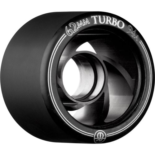  RollerBones Turbo 94A Speed/Derby Wheels with an Aluminum Hub (Set of 8)