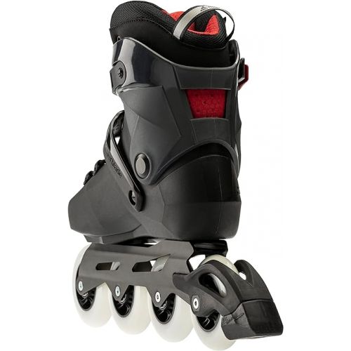 롤러블레이드 Rollerblade Maxxum XT Men's Adult Urban Inline Skate, Black and Red, Performance Inline Skates