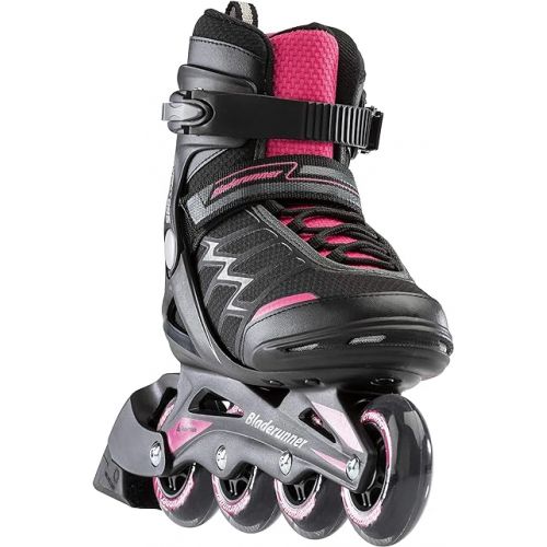 롤러블레이드 Bladerunner by Rollerblade Advantage Pro XT Women's Adult Fitness Inline Skate, Pink and Black Inline Skates , 6