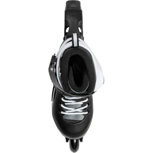 롤러블레이드 Rollerblade Fury Boy's Adjustable Fitness Inline Skate,Black and White, Junior, Youth Performance Inline Skates