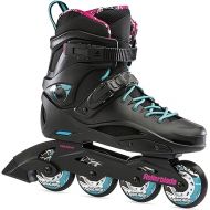 Rollerblade RB Cruiser Women's Adult Fitness Inline Skate, Black/Aqua, Urban Performance Inline Skates